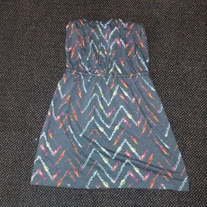 Strapless summer dress